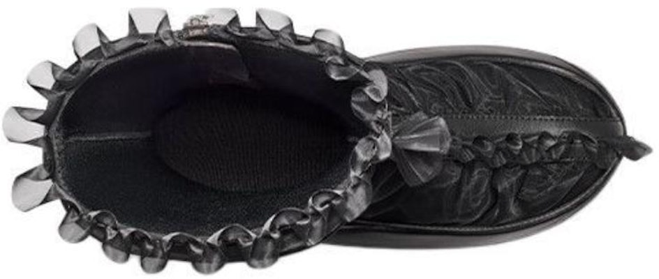 (Women) UGG Ruffle Boot Tall Collina Strada Black 1170914-BLK Details for (Women) UGG Ruffle Boot Tall Collina Strada Black 1170914-BLK