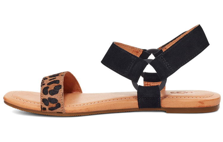 (Women) UGG Rynell Leopard 'Brown Black' 1118470-BKT