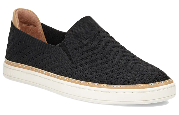 Lookbook (W) UGG Sammy Chevron Sneaker ''Zwart'' 1102560-BLK