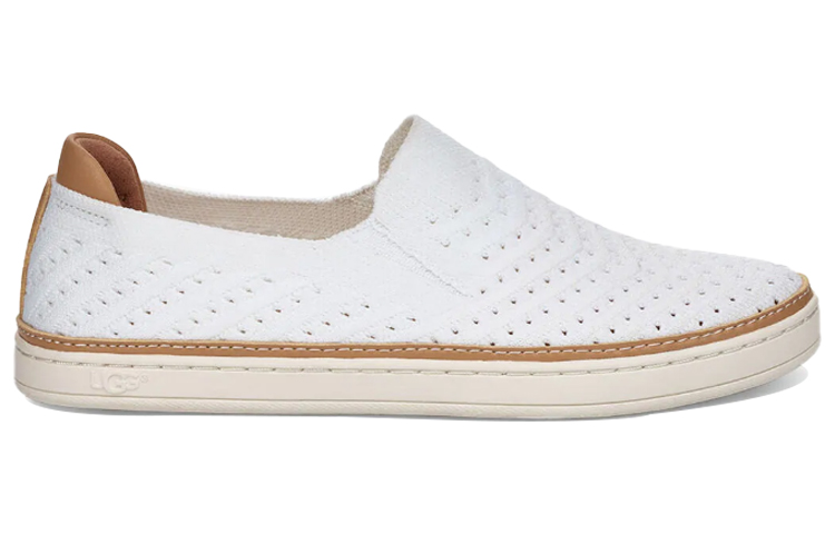 Order (W) UGG Sammy 人字针织休闲鞋 '白色' 1102560-WHT