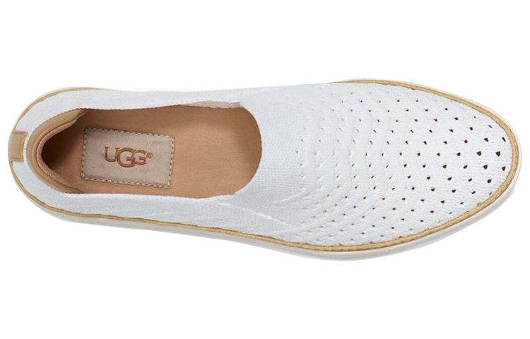 Purchase (W) UGG Sammy 人字针织休闲鞋 '白色' 1102560-WHT
