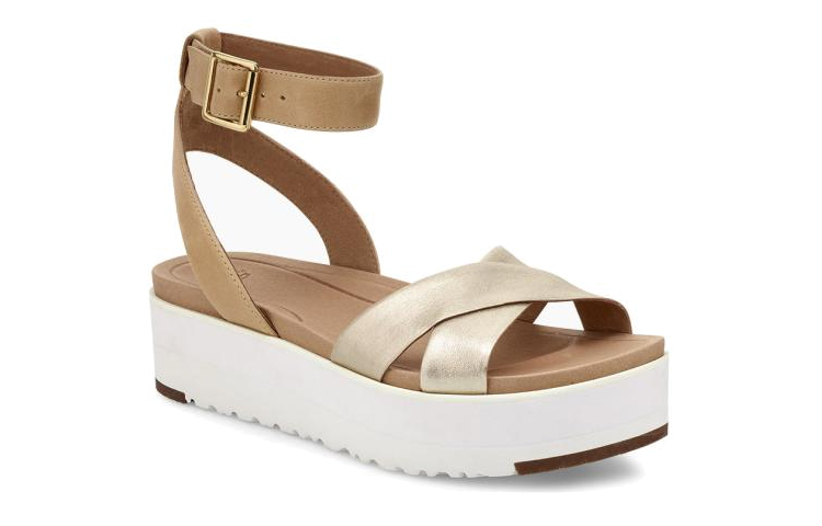 (W) UGG Sandals 'Silver White' 圖 3