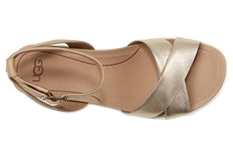 (W) UGG Sandals 'Silver White' 圖 4