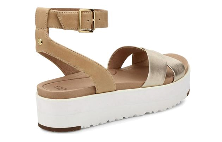 (W) UGG Sandals 'Silver White' 圖 5