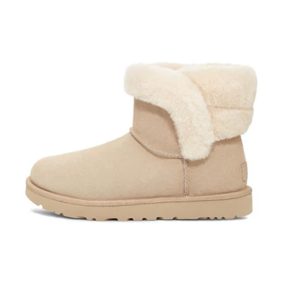 (W) UGG Saniya Mini Suede Classic Boot 'Sawdust'