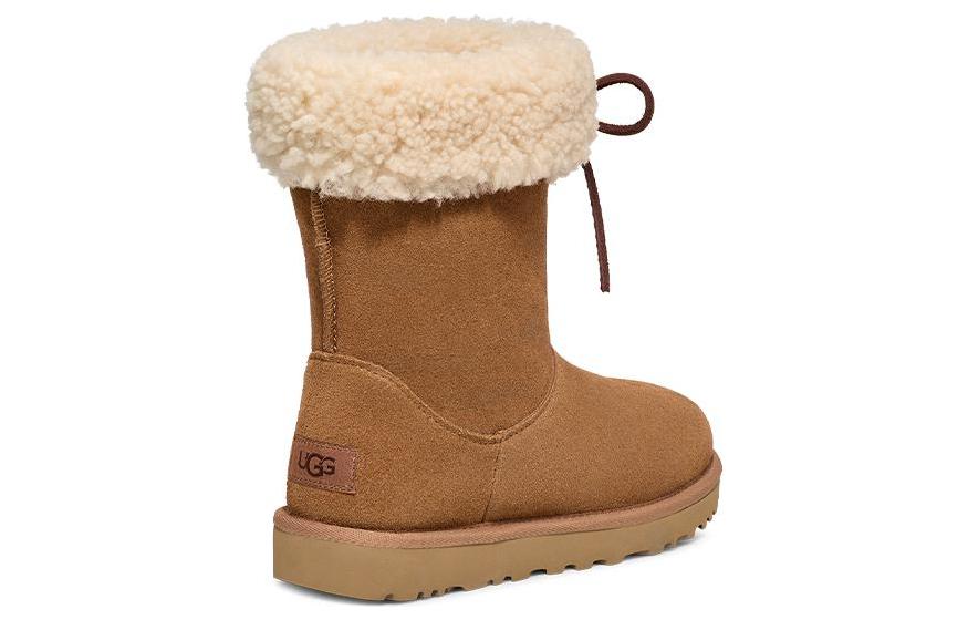 Lookbook (Women) UGG Sarissa Shearling Short Boot 'Chestnut' 1153511-CHE