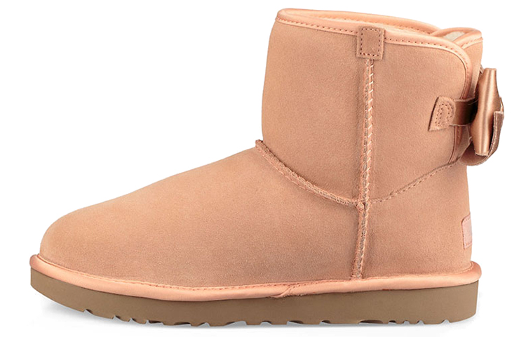 Buy (W) UGG Satin Bow Mini 'Coral' - Kasut Bot Satin dengan Riben 'Coral'. 1098081-SNTN