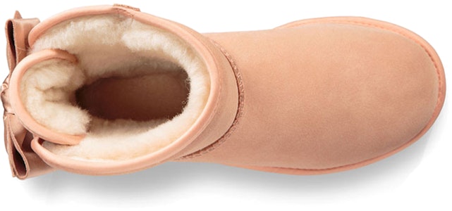 (W) UGG Satin Bow Mini 'Coral' - Kasut Bot Satin dengan Riben 'Coral'. 1098081-SNTN Shop (W) UGG Satin Bow Mini 'Coral' - Kasut Bot Satin dengan Riben 'Coral'. 1098081-SNTN
