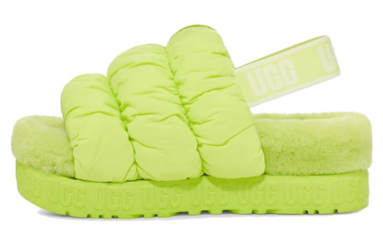 (Women) UGG Schrunchita 'Neon Green' 1140192-PCHR