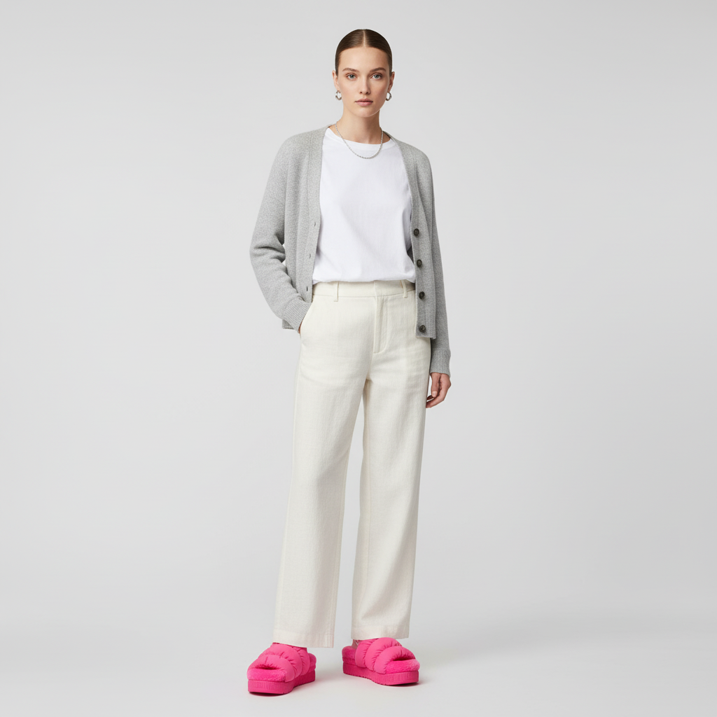 Lookbook (W) Sandal Slide UGG 'Kenyamanan Serbaguna Pink' 1140192-TYPN