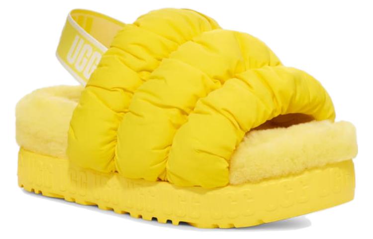 Lookbook (W) UGGスライドサンダル 快適万能イエロー 1140192-SYYL