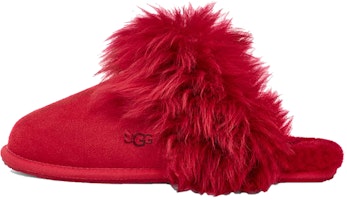 (Women) UGG Scuff Sis 'Red Fluffy' 1122750-RBRD (Women) UGG Scuff Sis 'Red Fluffy' 1122750-RBRD