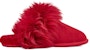 (W) UGG Scuff Sis 'Merah Berbulu' 1122750-RBRD