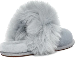 Purchase UGG Scuff Sis 毛絨包頭平底休閒慢跑鞋 女款 灰霧