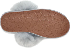 Details for UGG Scuff Sis 毛絨包頭平底休閒慢跑鞋 女款 灰霧