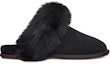 Order (W) UGG Scuff Sis Selipar Hitam 1122750-BLK