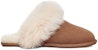 (W) UGG Scuff Sis Selipar Perempuan Coklat Chestnut 1122750-CHE