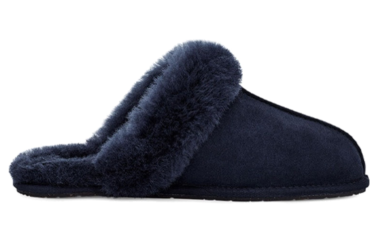 Order (W) UGG Scuffette II ''Blauw Fluweel Comfort Lichte Modieuze Slipper'' 1106872-SNGH