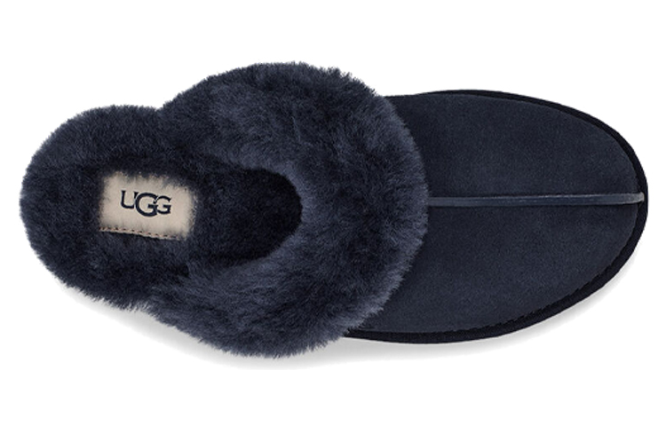 Shop (W) UGG Scuffette II ''Blauw Fluweel Comfort Lichte Modieuze Slipper'' 1106872-SNGH