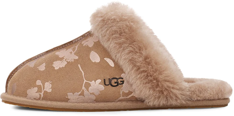 (Women) UGG Scuffette II 'Chestnut Floral Foil' 1119510-AMP Buy (Women) UGG Scuffette II 'Chestnut Floral Foil' 1119510-AMP