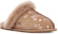(W) UGG Scuffette II 'Chestnut Floral Foil' Kasut Bulu Wanita 1119510-AMP