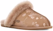 Lookbook (W) UGG Scuffette II 'Chestnut Floral Foil' Kasut Bulu Wanita 1119510-AMP