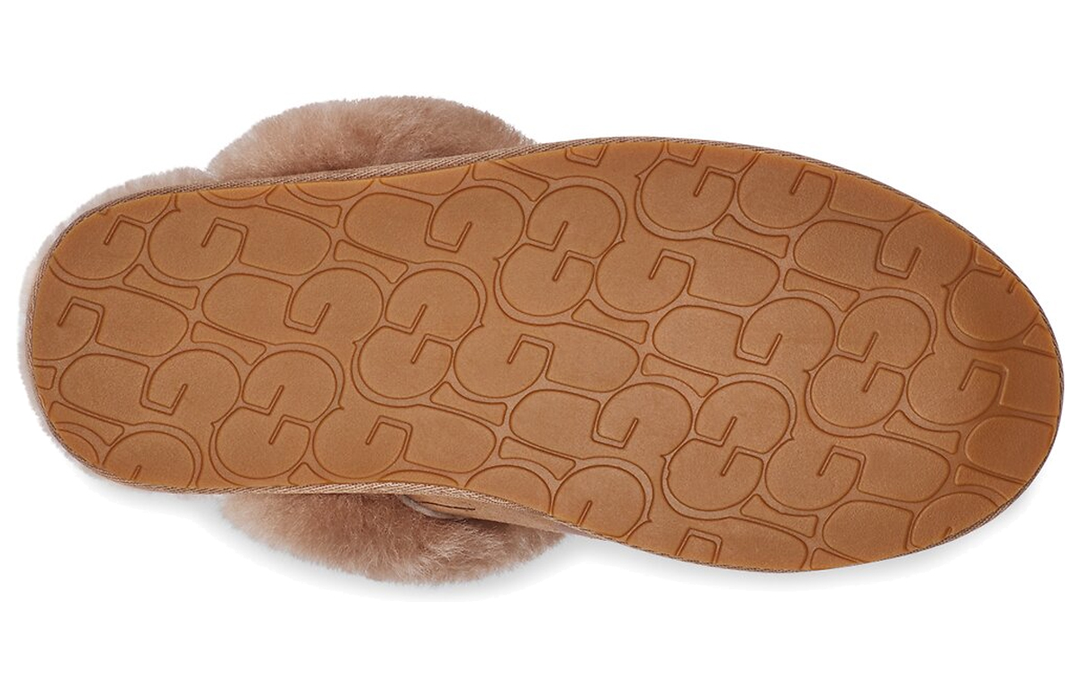 Details for (Women) UGG Scuffette II 'Chestnut Floral Foil' 1119510-AMP
