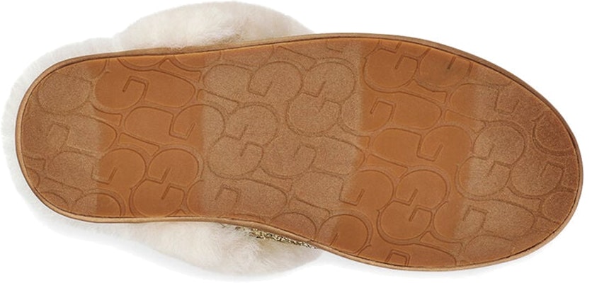 UGG Scuffette II Cosmos 女款金色拖鞋 Details for UGG Scuffette II Cosmos 女款金色拖鞋