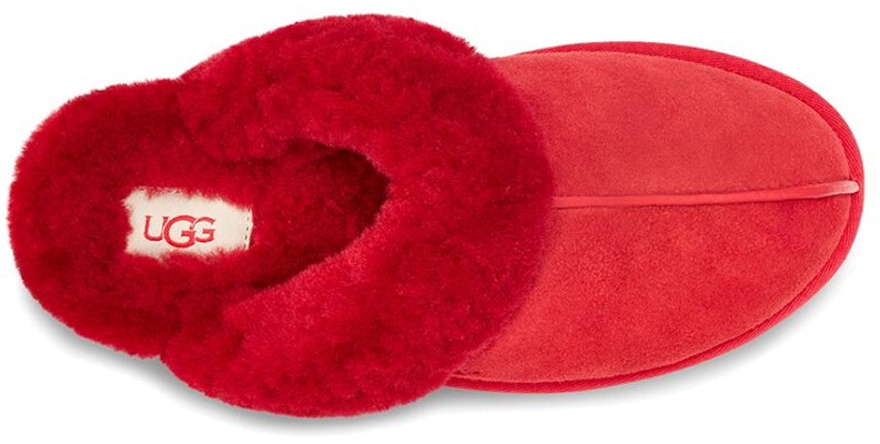 UGG Scuffettte II 絨面革拖鞋 女款 深紅 Shop UGG Scuffettte II 絨面革拖鞋 女款 深紅