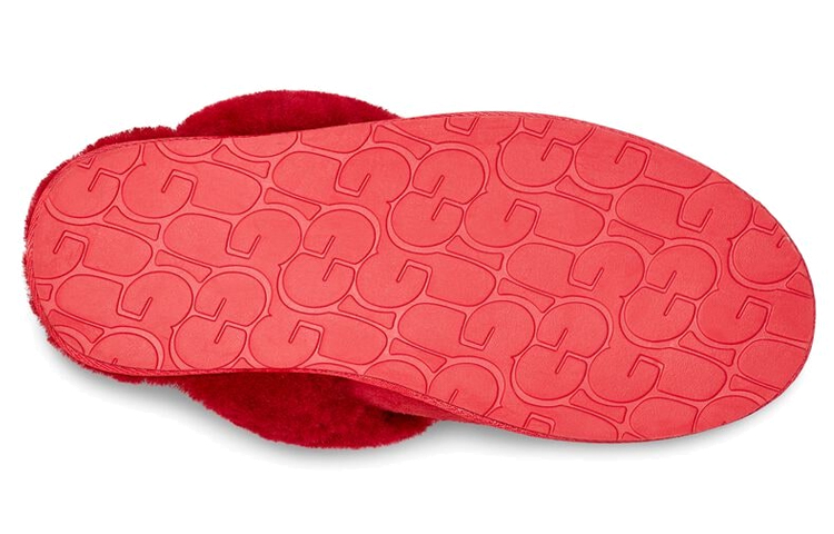 Details for (Women) UGG Scuffette II 'Deep Red' 1106872-PCRL