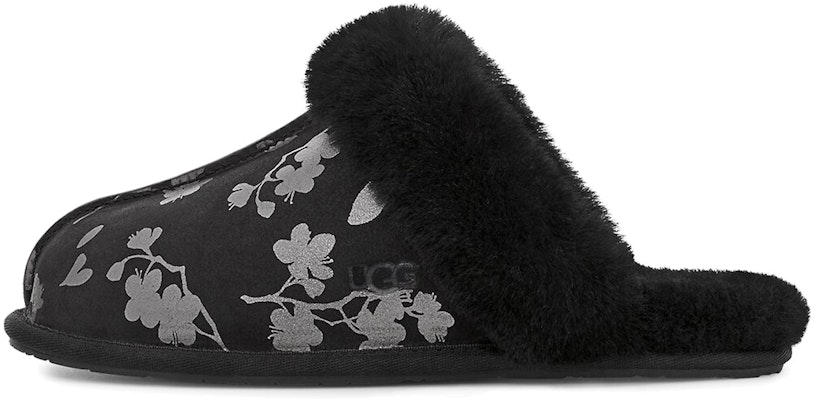 (W) UGG Scuffette II 'Floral Foil Hitam' 1119510-BLK Buy (W) UGG Scuffette II 'Floral Foil Hitam' 1119510-BLK