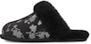 (W) UGG Scuffette II 'Floral Foil Hitam' 1119510-BLK