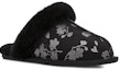 Lookbook (W) UGG Scuffette II 'Floral Foil Hitam' 1119510-BLK