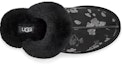 Shop (W) UGG Scuffette II 'Floral Foil Hitam' 1119510-BLK