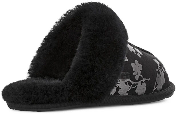 (Women) UGG Scuffette II 'Floral Foil Black' 1119510-BLK Purchase (Women) UGG Scuffette II 'Floral Foil Black' 1119510-BLK