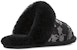 (W) UGG Scuffette II 'Floral Foil Hitam' 1119510-BLK