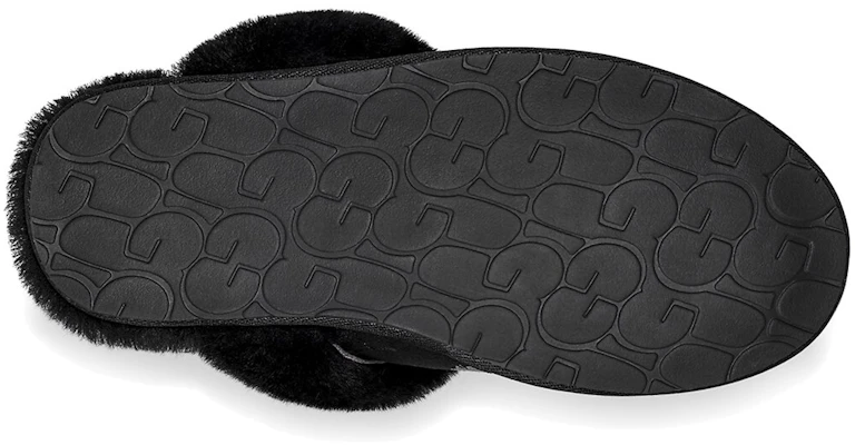 (Women) UGG Scuffette II 'Floral Foil Black' 1119510-BLK Details for (Women) UGG Scuffette II 'Floral Foil Black' 1119510-BLK