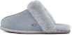(W) UGG Scuffette II 'Kelabu Mist Berbulu Lembut' 1106872-AFG