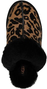 UGG Scuffette II 羊皮毛一體 圓頭平跟 時尚涼拖 女款 豹紋 Shop UGG Scuffette II 羊皮毛一體 圓頭平跟 時尚涼拖 女款 豹紋