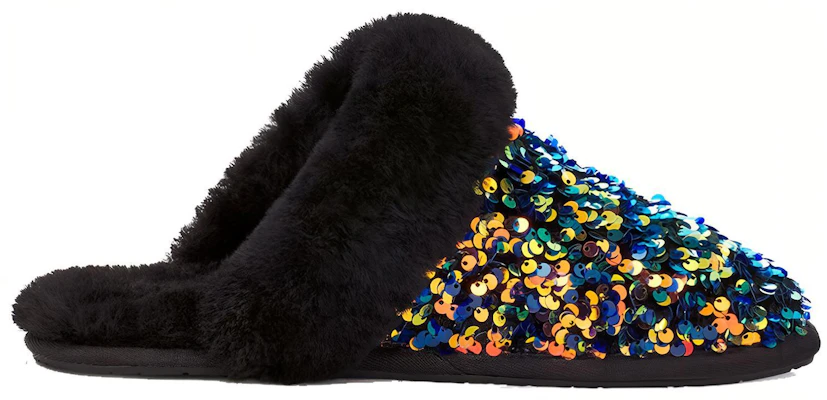 (W) UGG Scuffette II ''Stellar Sequin Zwart'' 1112304-BLK Order (W) UGG Scuffette II ''Stellar Sequin Zwart'' 1112304-BLK