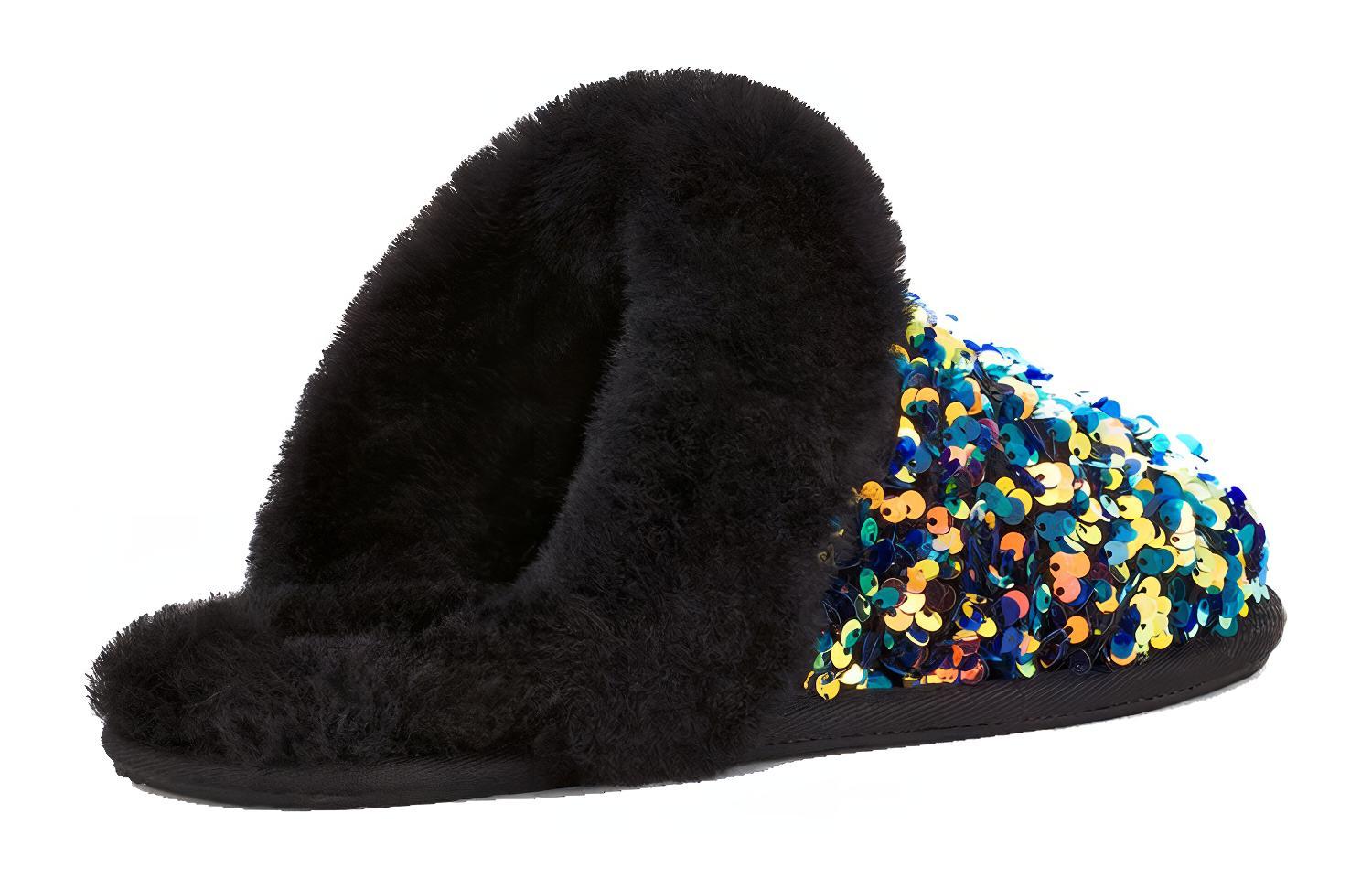 Lookbook (W) UGG Scuffette II ''Stellar Sequin Zwart'' 1112304-BLK