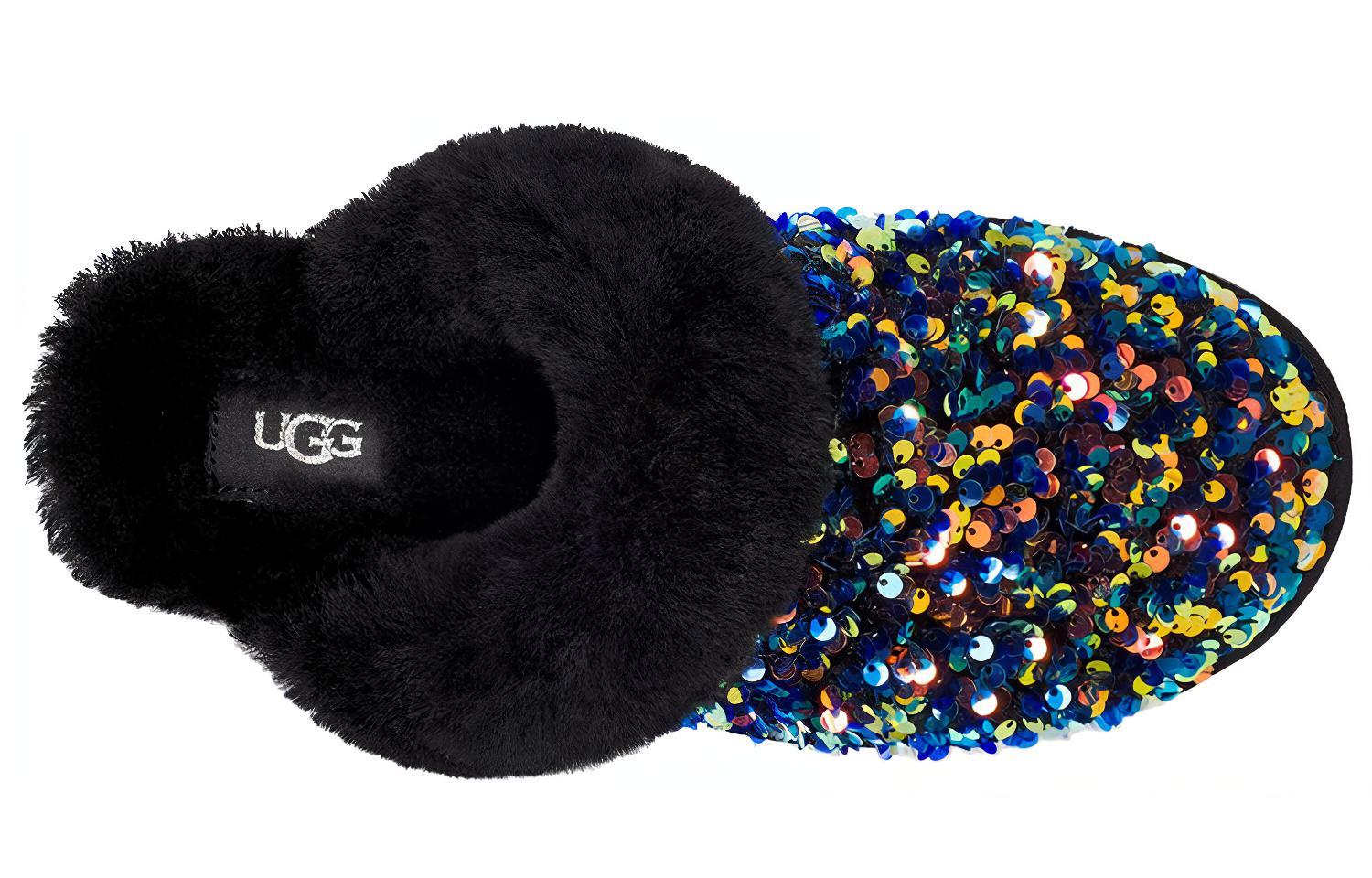Shop (W) UGG Scuffette II ''Stellar Sequin Zwart'' 1112304-BLK