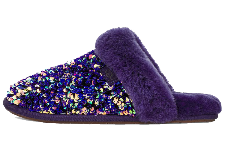 (Women) UGG Scuffette II 'Stellar Sequin Purple' 1112304-MDL