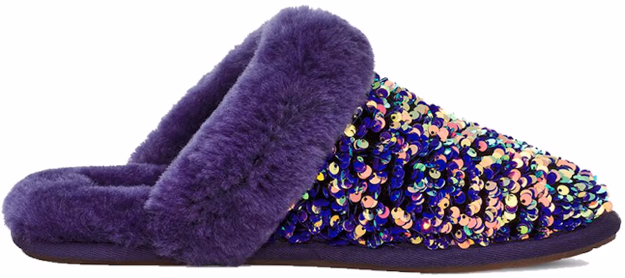 (W) UGG Scuffette II 'Stellar Sequin Ungu' 1112304-MDL Order (W) UGG Scuffette II 'Stellar Sequin Ungu' 1112304-MDL