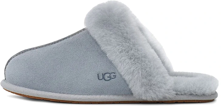 women-ugg-scuffette-ii-grey-mist-fleece-lined-1106872-afg