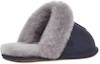 Shop (W) UGG Scuffette II Eve Blau Hausschuhe Damen 1106872-EBLG