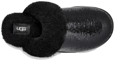 Shop UGG Scuffette II 加絨保暖 圓頭舒適 包頭拖鞋 女款 黑色
