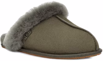 Lookbook (女款)UGG Scuffette II 再生材質拖鞋 森林夜 1143953-FRSN