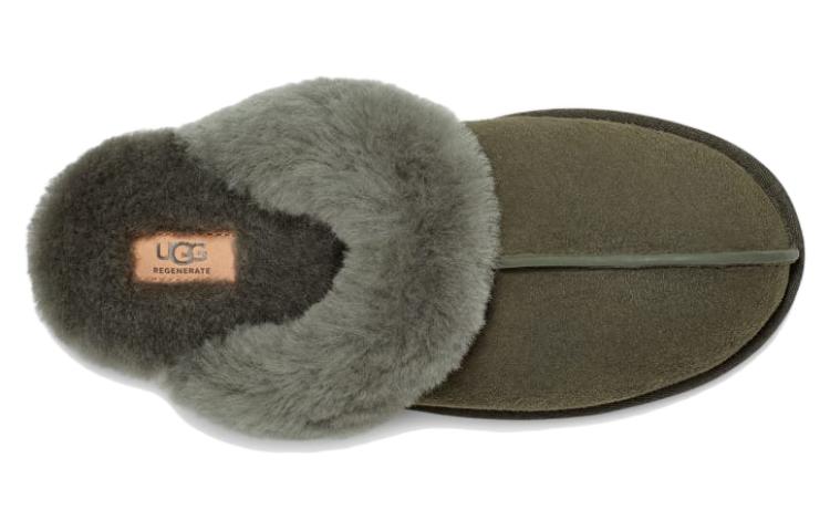 Purchase (W) UGG Scuffette II Regenerate Hausschuh Waldgrün 1143953-FRSN
