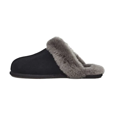 (W) UGG Scuffette II Slipper Black Grey